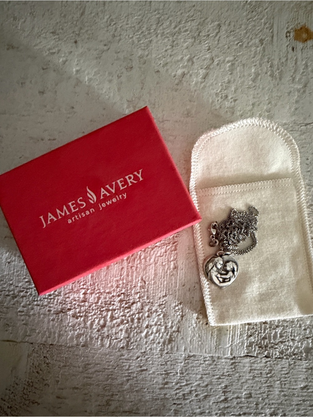James Avery Tender Care Charm Necklace